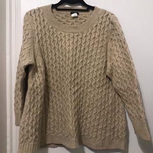 Jcrew camel wool sweater